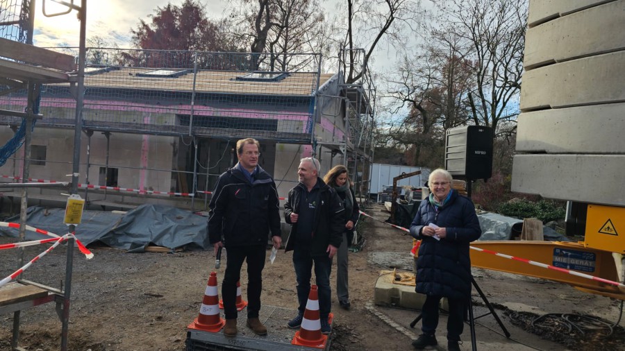 Richtfest der Katta Anlage im Zoo Karlsruhe